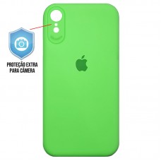 Capa para iPhone XS Max - Emborrachada Protector Verde Limão